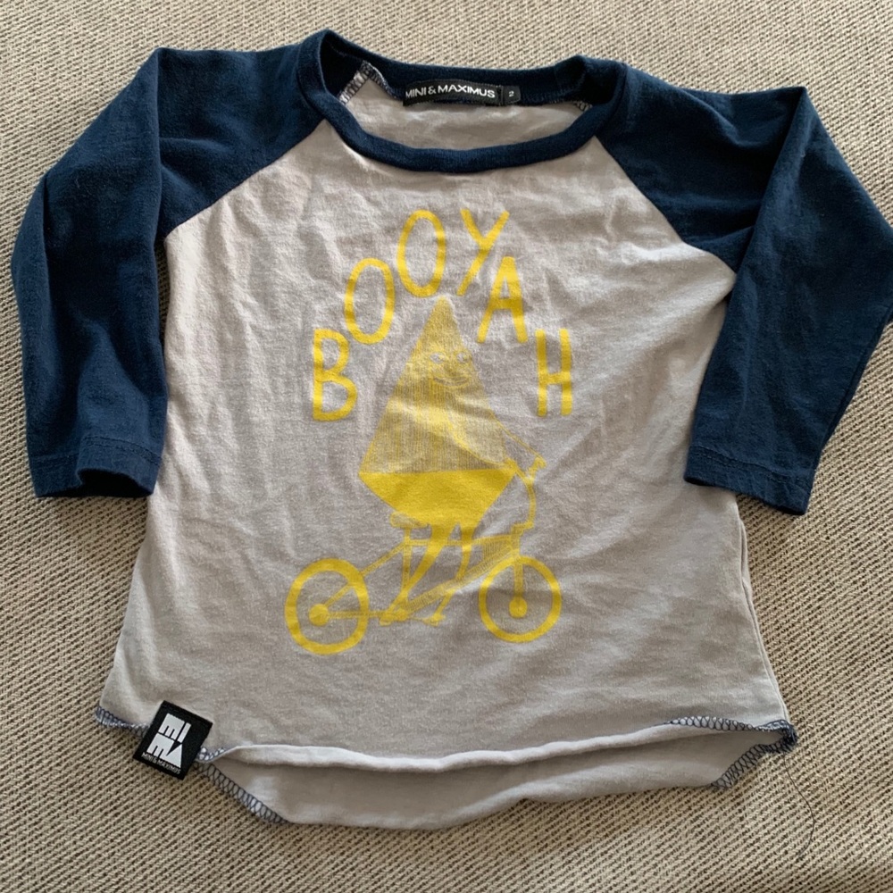 Mini & Maximus boutique baseball long sleeve